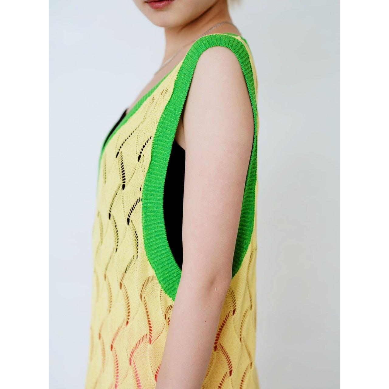 【PRE-ORDER】OPENWORK KNIT DRESS