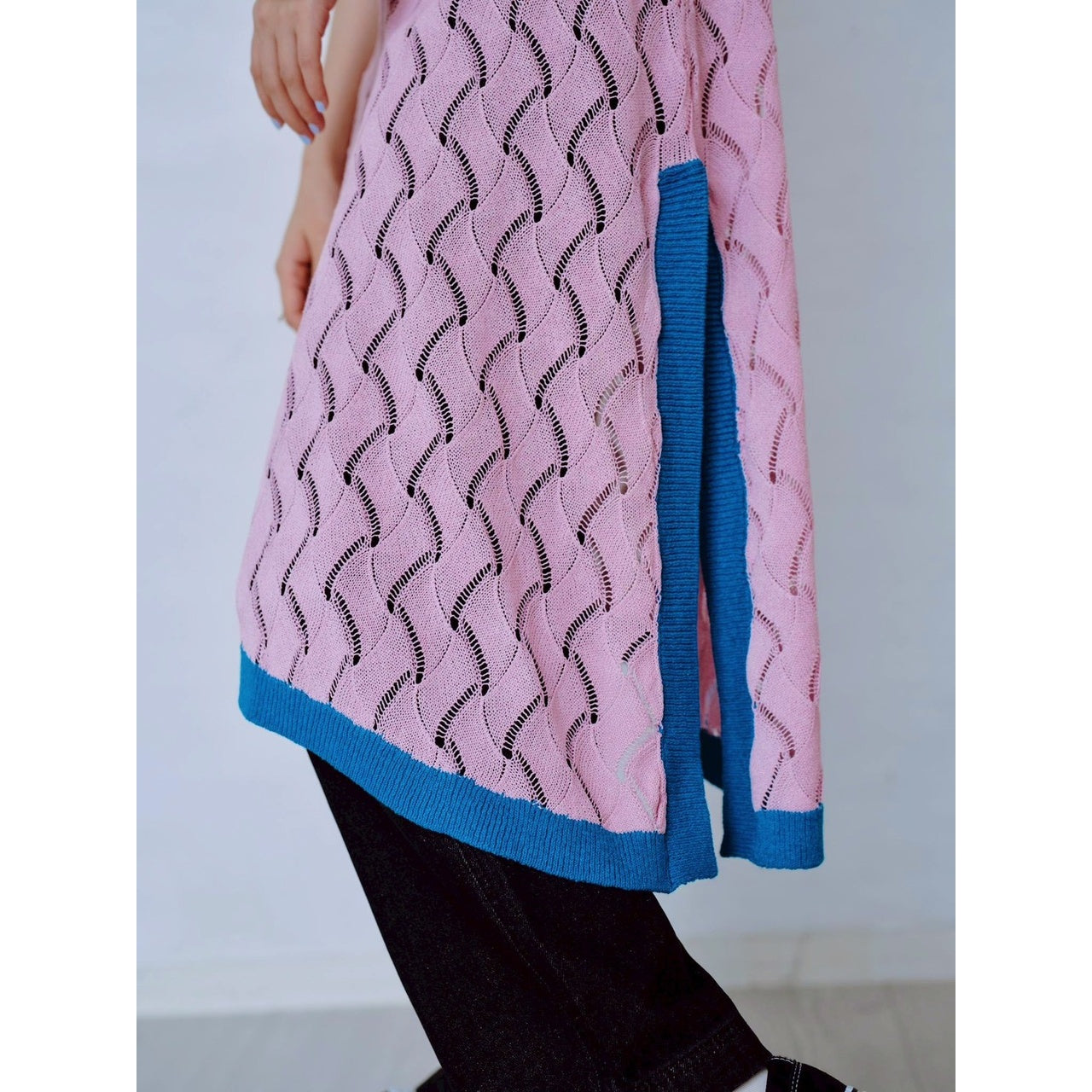 【PRE-ORDER】OPENWORK KNIT DRESS