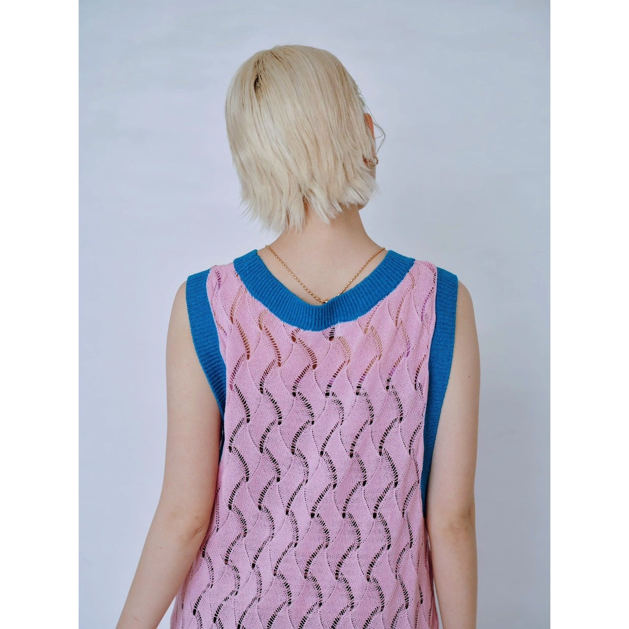 【PRE-ORDER】OPENWORK KNIT DRESS