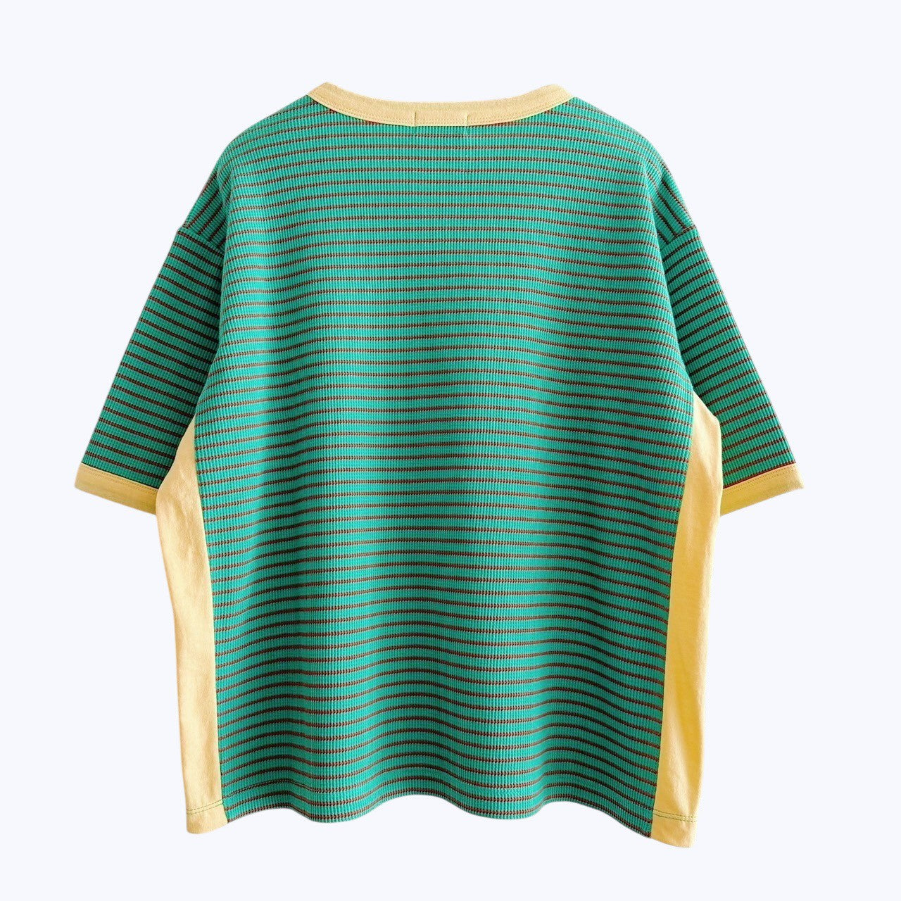 【PRE-ORDER】COLOR BLOCK STRIPED T-SHIRT