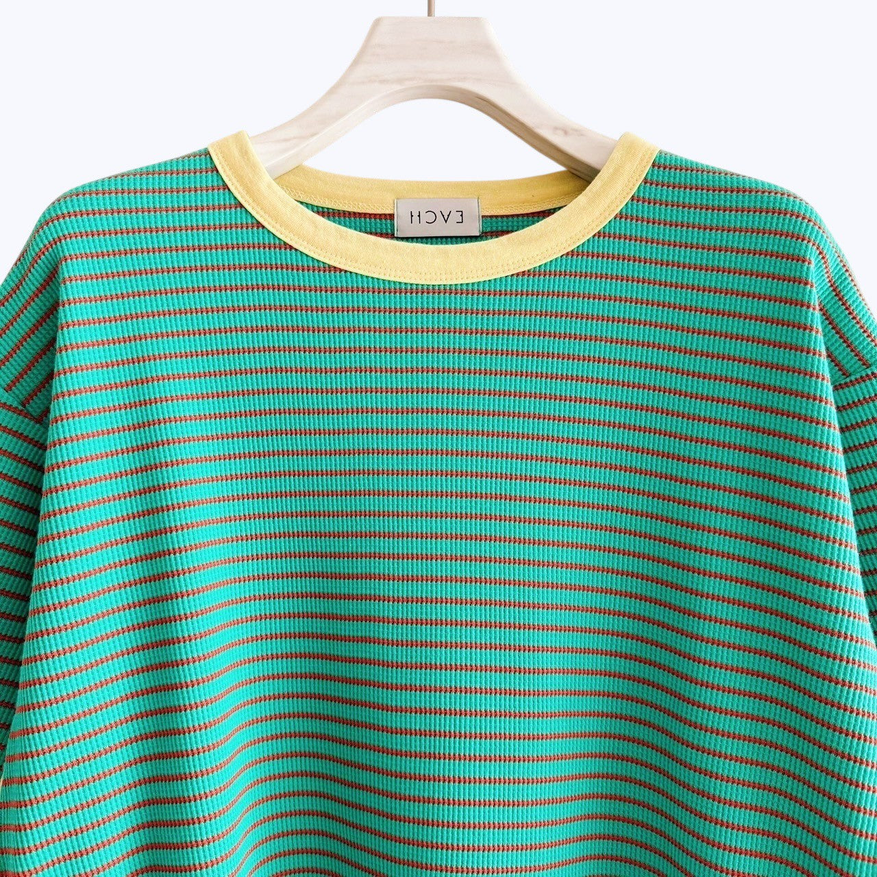 【PRE-ORDER】COLOR BLOCK STRIPED T-SHIRT