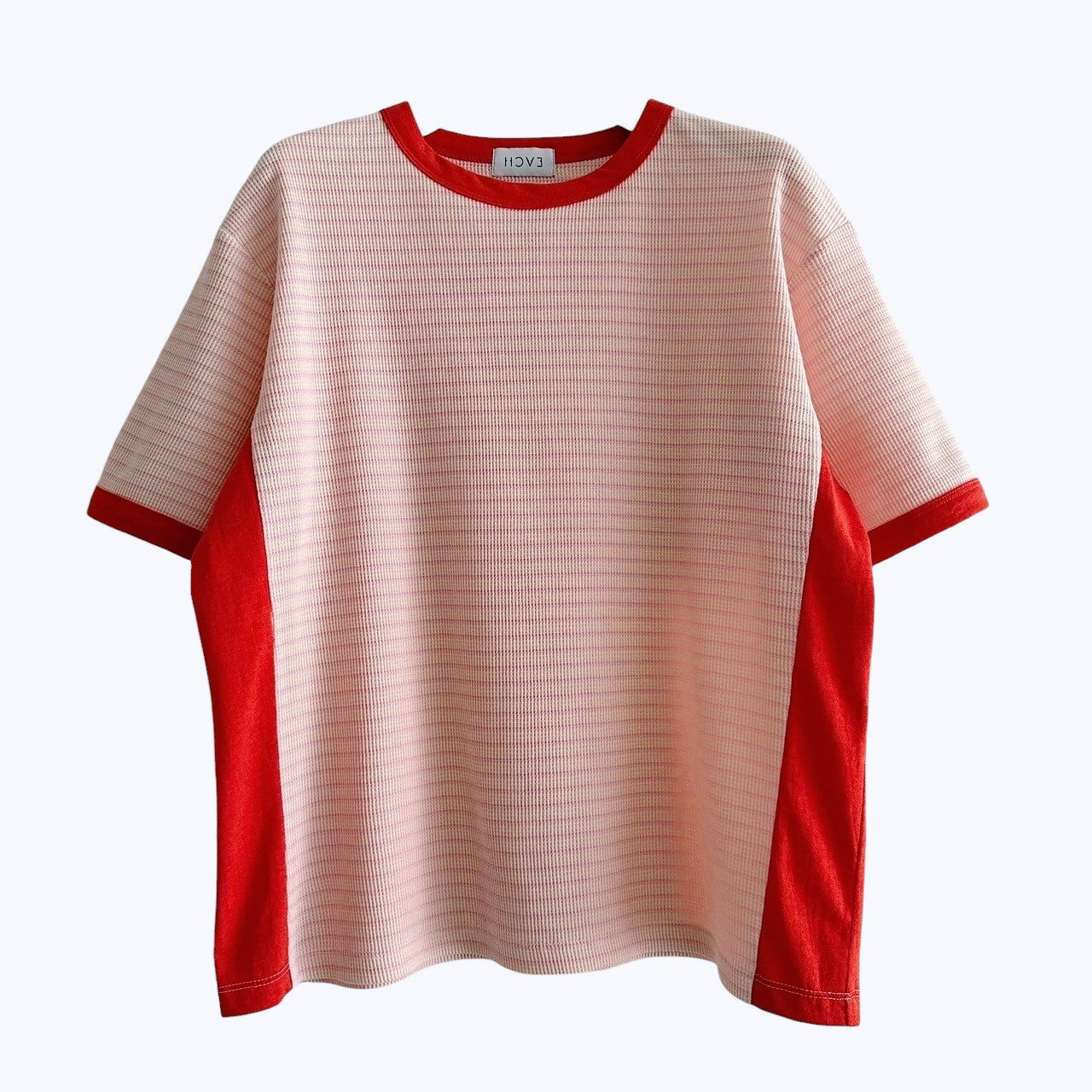【PRE-ORDER】COLOR BLOCK STRIPED T-SHIRT
