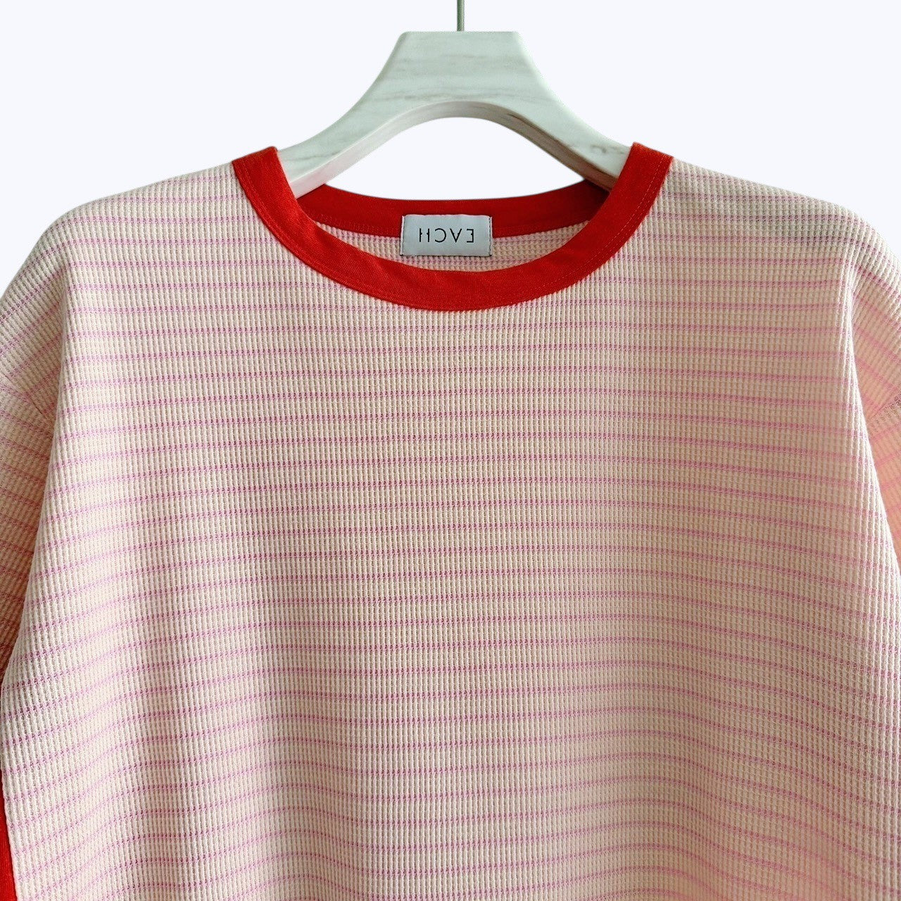 【PRE-ORDER】COLOR BLOCK STRIPED T-SHIRT