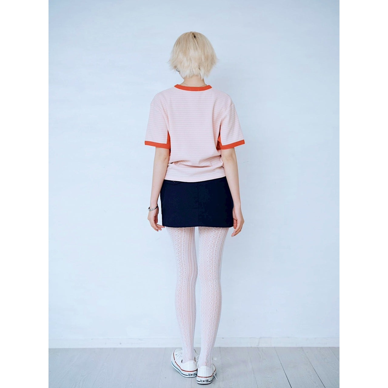 【PRE-ORDER】COLOR BLOCK STRIPED T-SHIRT