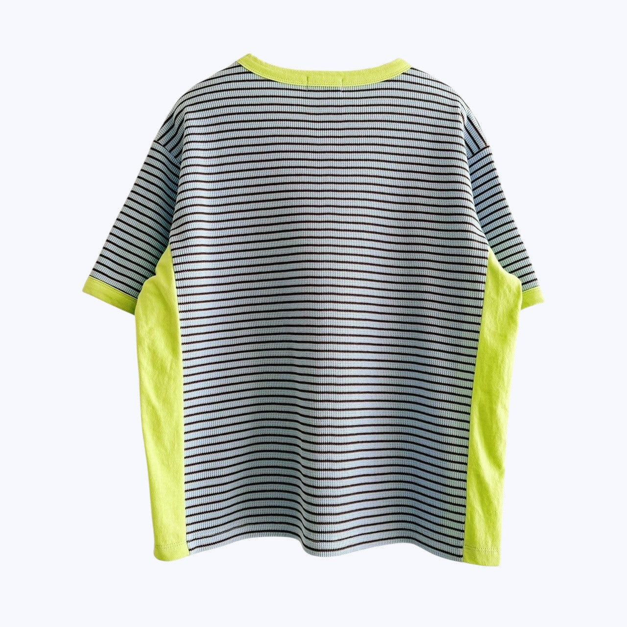 【PRE-ORDER】COLOR BLOCK STRIPED T-SHIRT