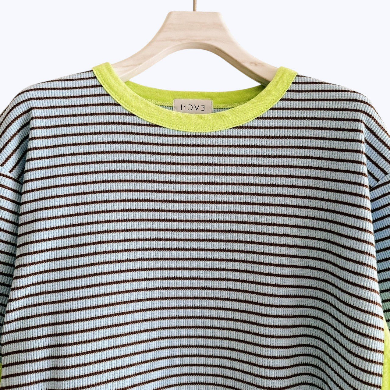 【PRE-ORDER】COLOR BLOCK STRIPED T-SHIRT