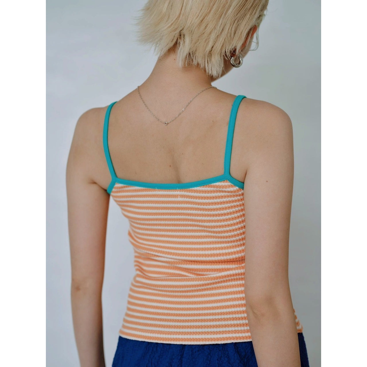 【PRE-ORDER】PADDED STRIPED CAMISOLE