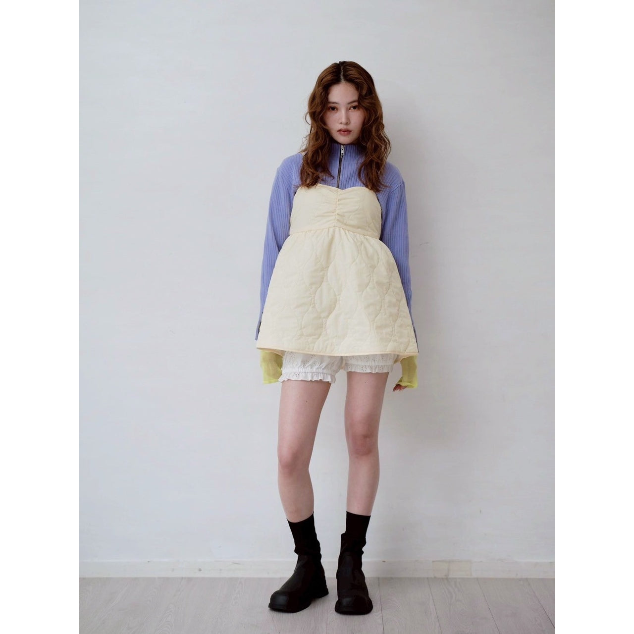 【ONLINE EXCLUSIVE】LIGHT QUILTED CAMISOLE TOP