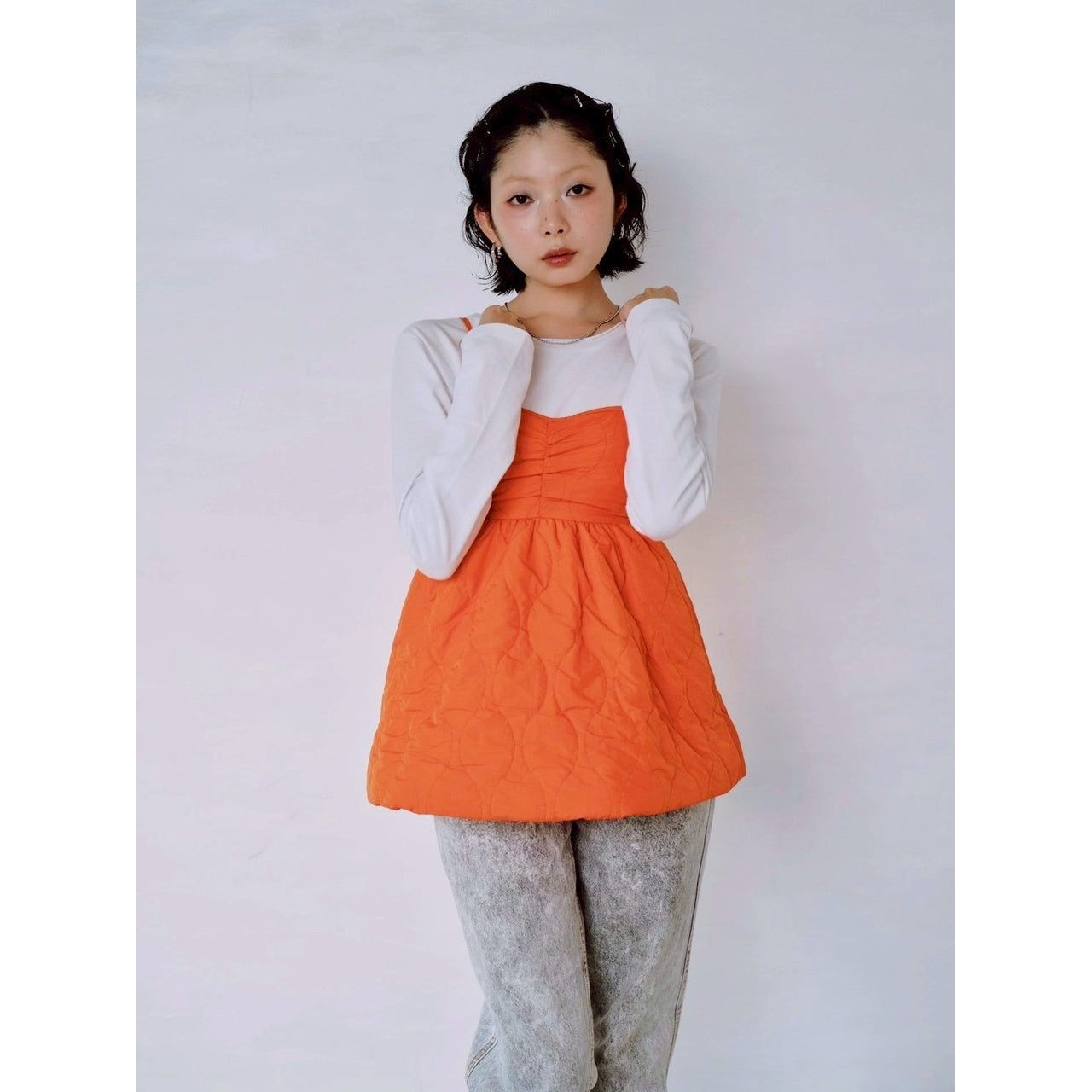 【ONLINE EXCLUSIVE】LIGHT QUILTED CAMISOLE TOP