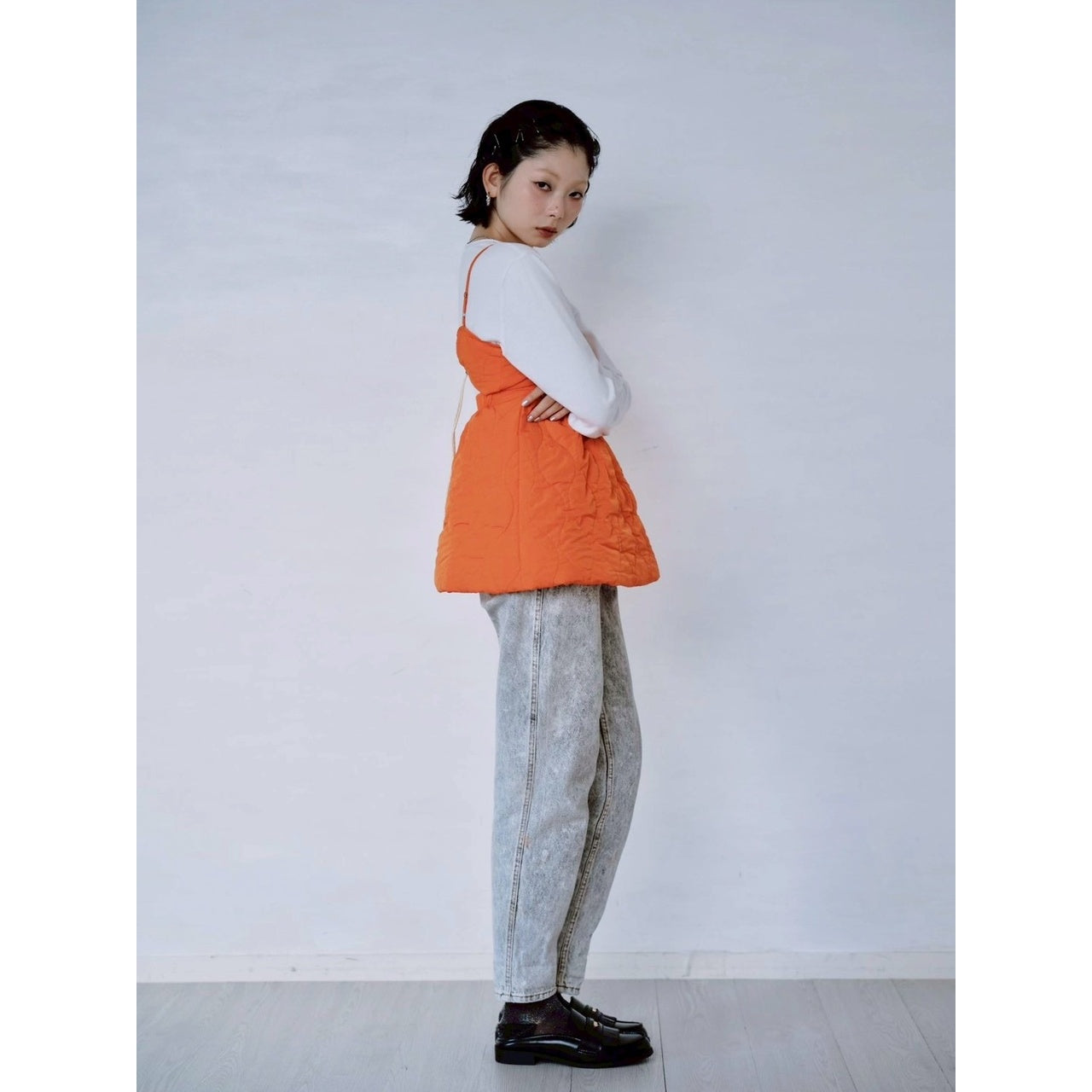 【ONLINE EXCLUSIVE】LIGHT QUILTED CAMISOLE TOP