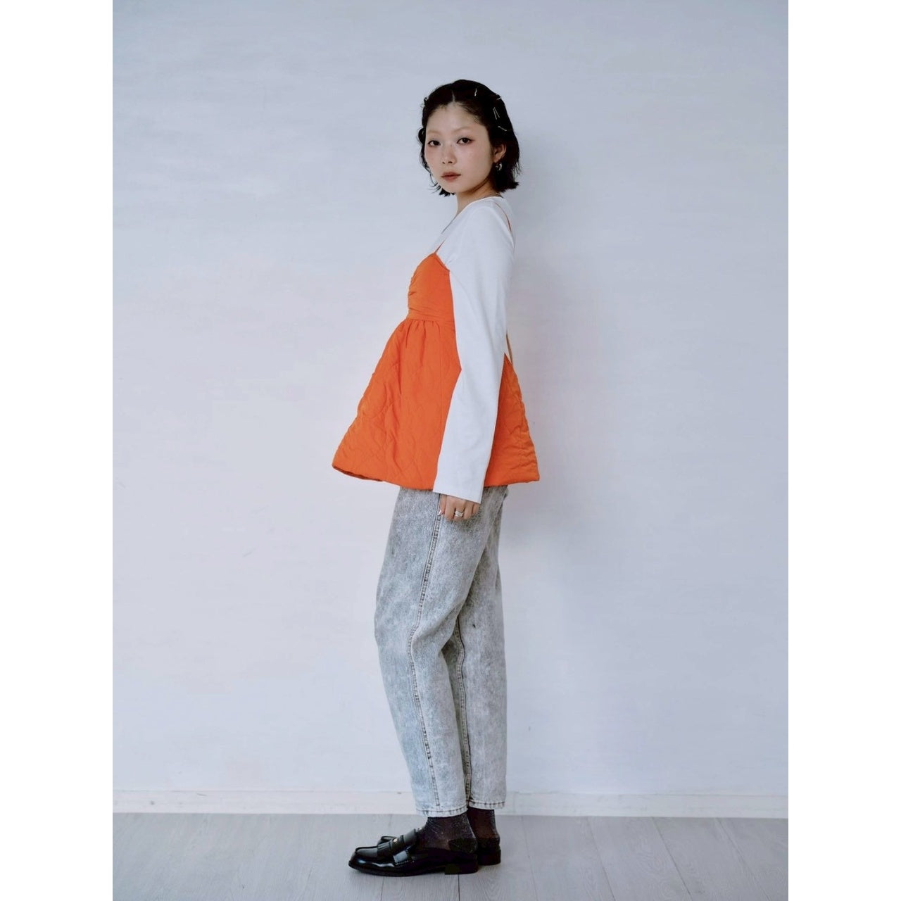 【ONLINE EXCLUSIVE】LIGHT QUILTED CAMISOLE TOP