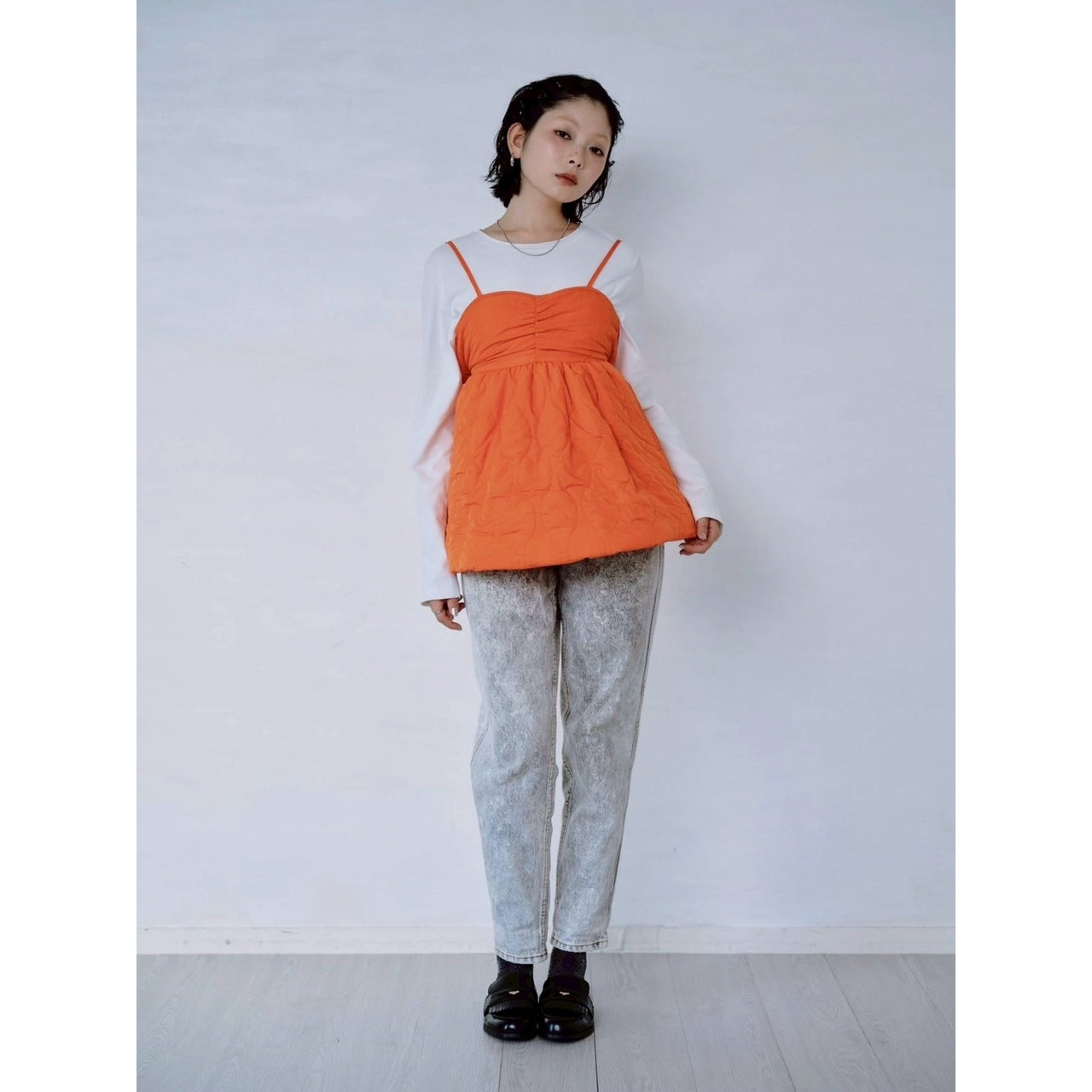 【ONLINE EXCLUSIVE】LIGHT QUILTED CAMISOLE TOP