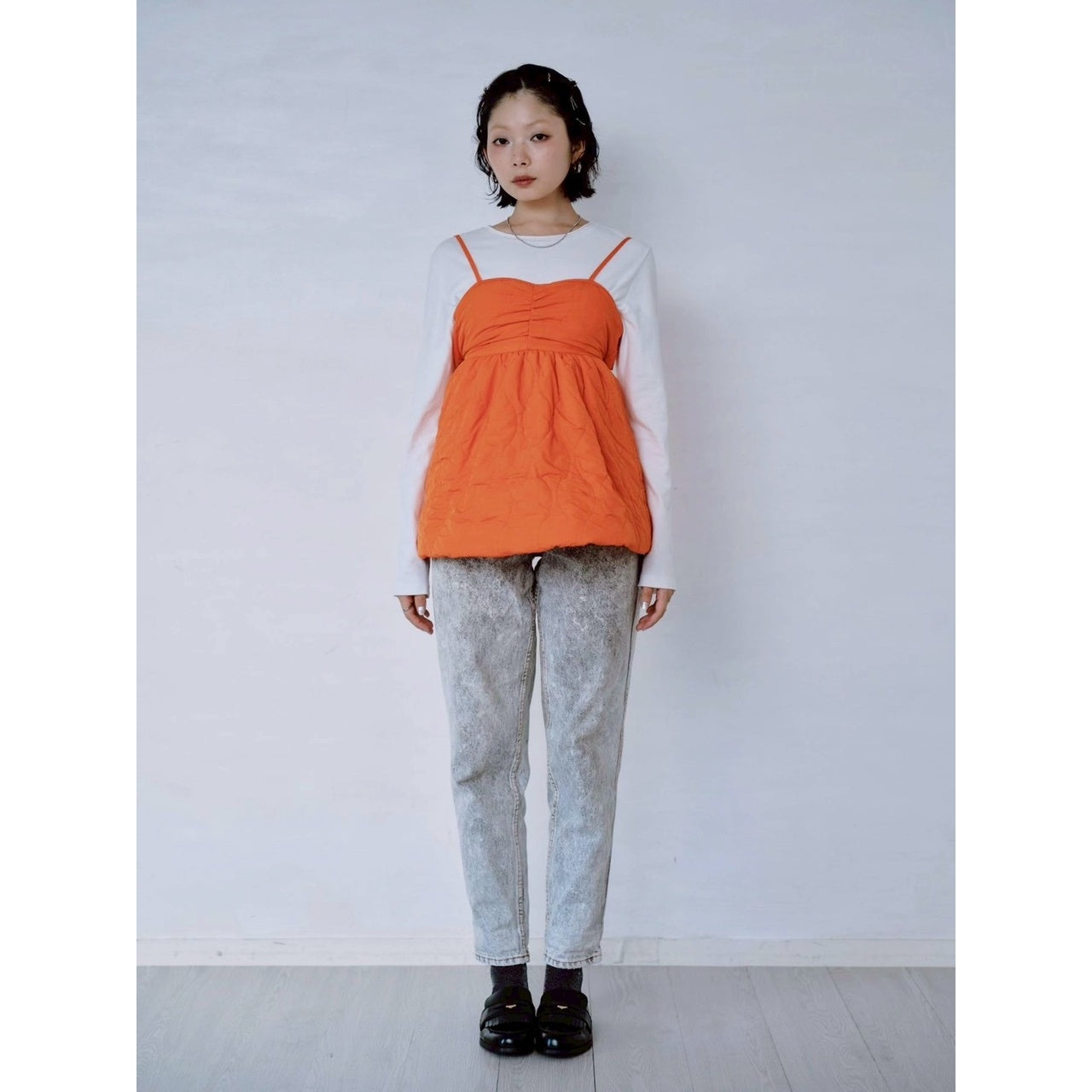 【ONLINE EXCLUSIVE】LIGHT QUILTED CAMISOLE TOP