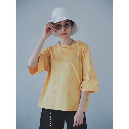 WHOLE PATTERN OVERSIZED T-SHIRT