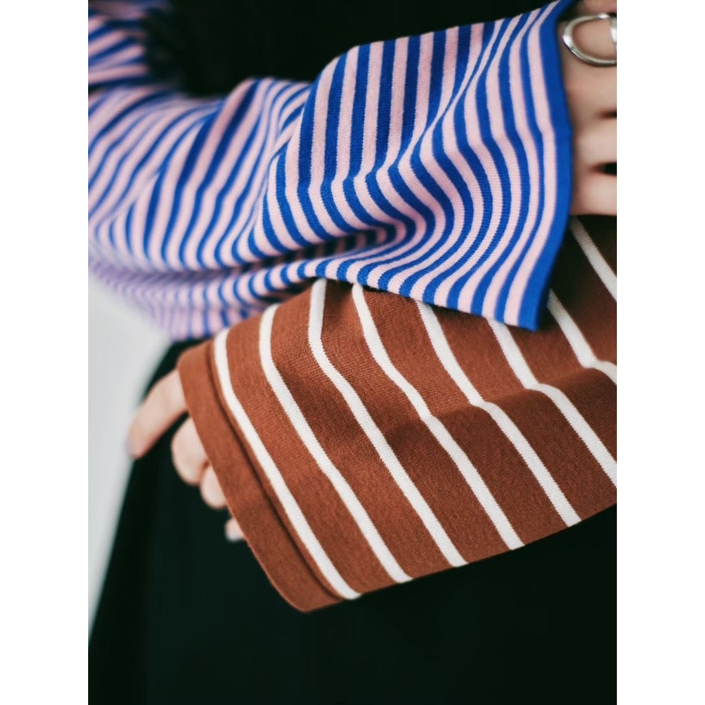 STRIPE SLEEVE L/S TEE