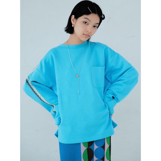 RICK RACK TAPE LS SWEATSHIRT