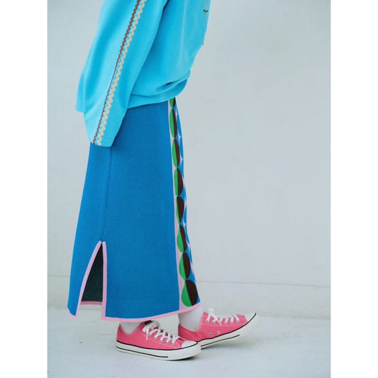 JACQUARD KNIT SKIRT
