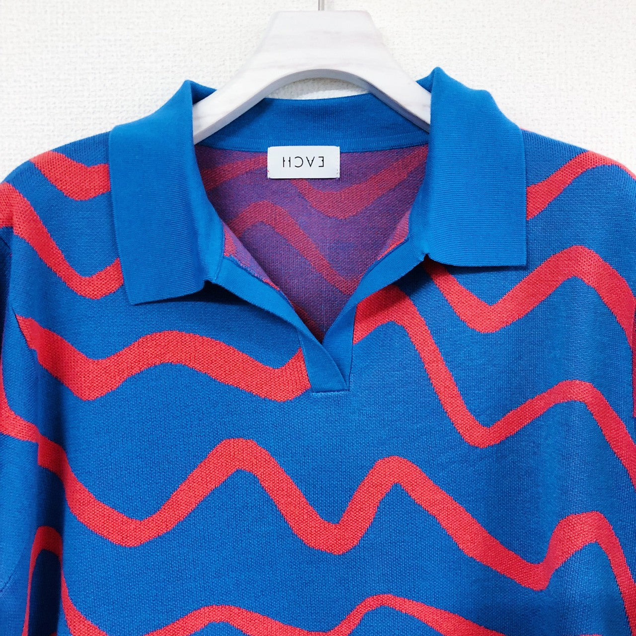 JACQUARD KNIT POLO