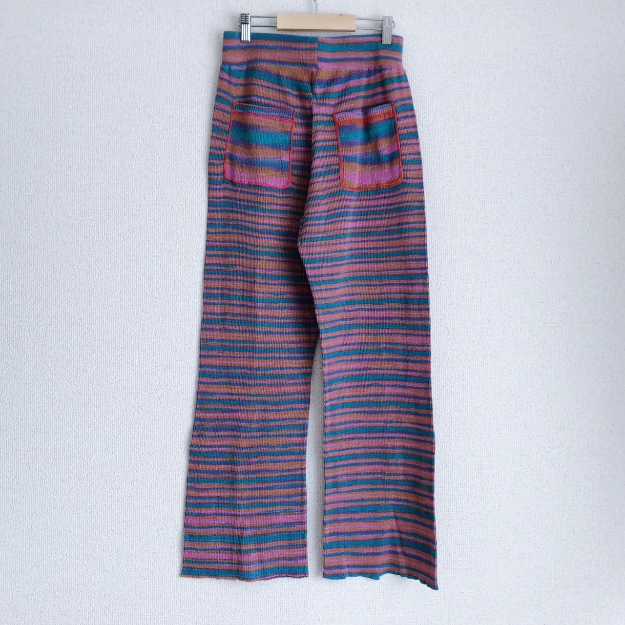 MULTI COLOR KNIT PANTS