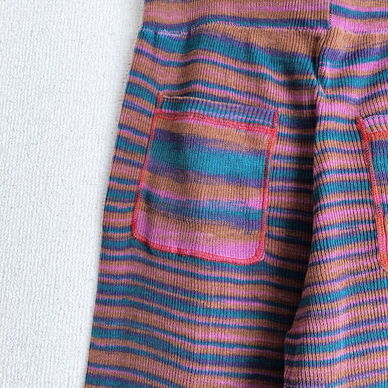 MULTI COLOR KNIT PANTS